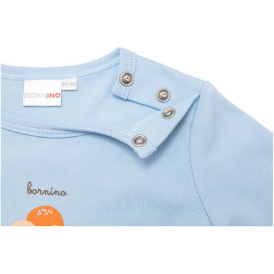 Bornino Shirt langarm Eis blau Bornino Shirt langarm Eis blau
