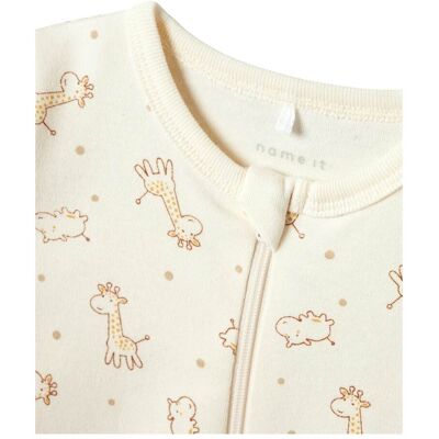 name it 2er-Pack Schlafoveralls mit Klappfuß Giraffen beige natur name it 2er-Pack Schlafoveralls mit Klappfuß Giraffen beige natur