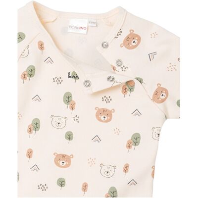 Bornino Raglanshirt langarm Tiny Forest natur mehrfarbig Bornino Raglanshirt langarm Tiny Forest natur mehrfarbig