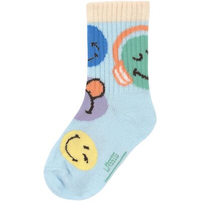 Lässig 3er-Pack Socken Smileys mehrfarbig Lässig 3er-Pack Socken Smileys mehrfarbig