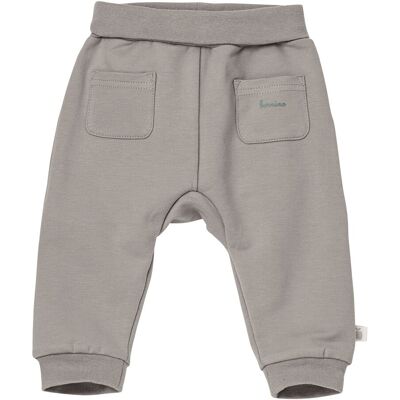Bornino Jogginghose mit Po-Applikation Bär grau Bornino Jogginghose mit Po-Applikation Bär grau