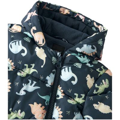 name it Steppoverall mit Kapuze Dinos blau mehrfarbig name it Steppoverall mit Kapuze Dinos blau mehrfarbig