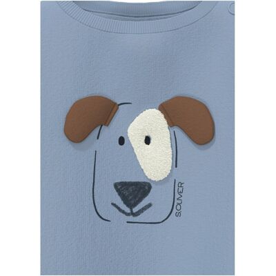 s.Oliver Sweatshirt Hund blau s.Oliver Sweatshirt Hund blau