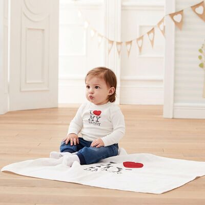 Bornino Shirt langarm Love natur Bornino Shirt langarm Love natur