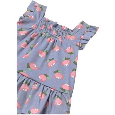 Mayoral Kleid Flügelarm Blumen mehrfarbig Mayoral Kleid Flügelarm Blumen mehrfarbig