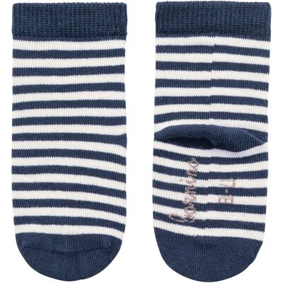 Bornino 4er-Pack Socken blau braun Bornino 4er-Pack Socken blau braun