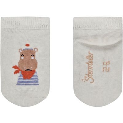 Sterntaler 3er-Pack Sneakersocken Hippo mehrfarbig Sterntaler 3er-Pack Sneakersocken Hippo mehrfarbig