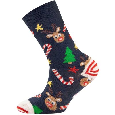 Ewers Socken Weihnachten mehrfarbig Ewers Socken Weihnachten mehrfarbig