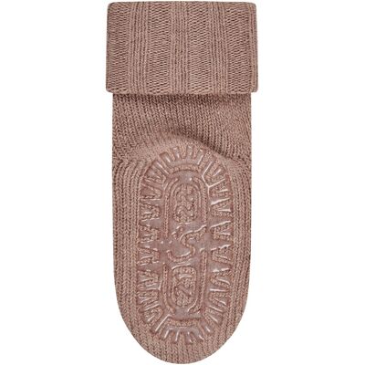 Sterntaler Woll-ABS-Socken Fliesen Flitzer braun Sterntaler Woll-ABS-Socken Fliesen Flitzer braun