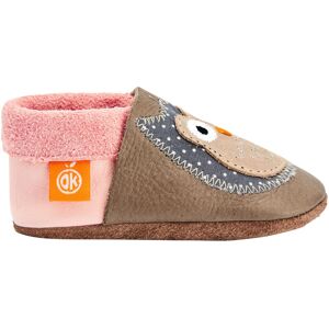 Orangenkinder Krabbel- und Hausschuhe Eule beige Orangenkinder Krabbel- und Hausschuhe Eule beige