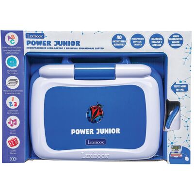 Lexibook Lernlaptop Power Junior EN/DE blau Lexibook Lernlaptop Power Junior EN/DE blau