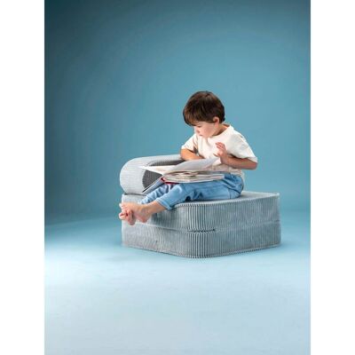 Wigiwama Kinder Faltbarer Sessel - Mintgrün - 65x60x25cm Wigiwama Kinder Faltbarer Sessel - Mintgrün - 65x60x25cm