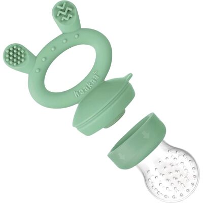 Haakaa 2-tlg. Fruchtsauger Set gruen Haakaa 2-tlg. Fruchtsauger Set gruen