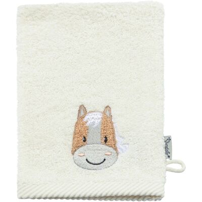 Sterntaler 2er-Pack Waschlappen beige grau Sterntaler 2er-Pack Waschlappen beige grau