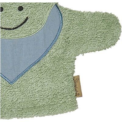 Sterntaler Spiel- Waschhandschuh gruen Sterntaler Spiel- Waschhandschuh gruen