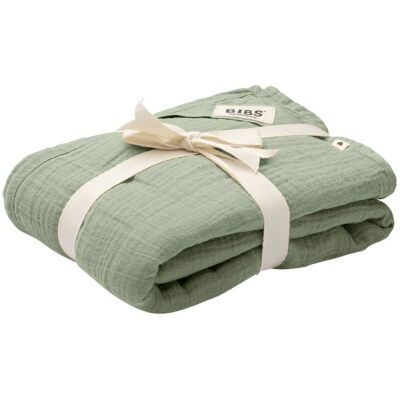 BIBS Mulltuch 120x120cm gruen BIBS Mulltuch 120x120cm gruen