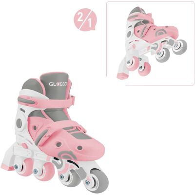 Globber Inline Skates 2in1 Gr. 26-29 rosa Globber Inline Skates 2in1 Gr. 26-29 rosa