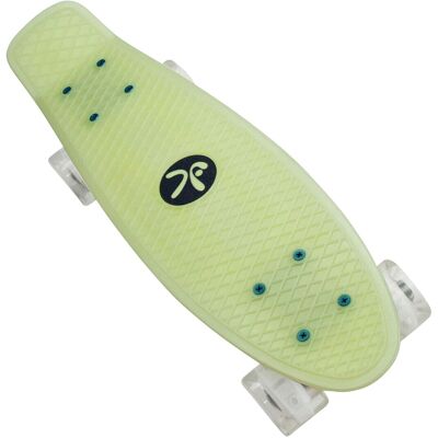 Muuwmi Skateboard Fun Glow gruen Muuwmi Skateboard Fun Glow gruen
