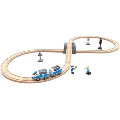 Hape Eisenbahn-Set Sicherheits-Set natur Hape Eisenbahn-Set Sicherheits-Set natur