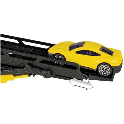 happy people ADAC DieCast Transporter gelb schwarz happy people ADAC DieCast Transporter gelb schwarz