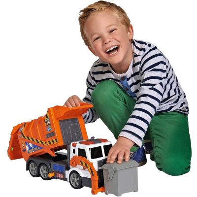 Dickie Toys Müllwagen Garbage Truck orange Dickie Toys Müllwagen Garbage Truck orange