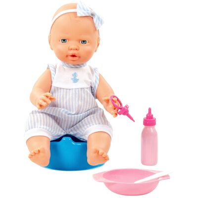 POLESIE Puppe Fröhliches Baby 35cm mit Schnuller & Zubehör mehrfarbig POLESIE Puppe Fröhliches Baby 35cm mit Schnuller & Zubehör mehrfarbig