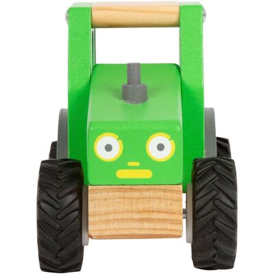 small foot Traktor aus Holz gruen small foot Traktor aus Holz gruen