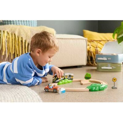 BRIO Eisenbahn-Set Bluey Zugset mehrfarbig BRIO Eisenbahn-Set Bluey Zugset mehrfarbig