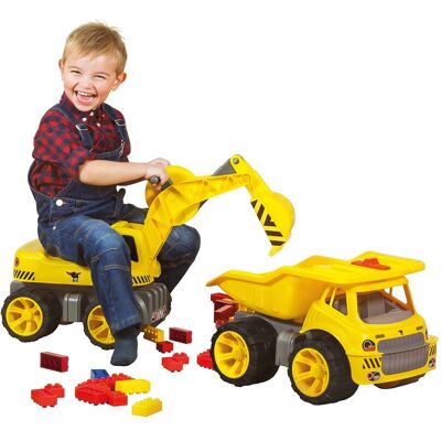 BIG Power Worker Maxi-Digger gelb BIG Power Worker Maxi-Digger gelb