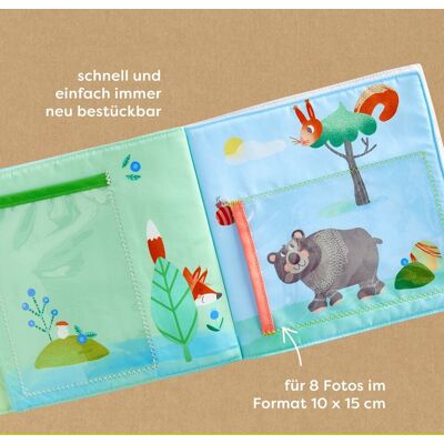 HABA Baby-Fotoalbum Waldfreunde mehrfarbig HABA Baby-Fotoalbum Waldfreunde mehrfarbig