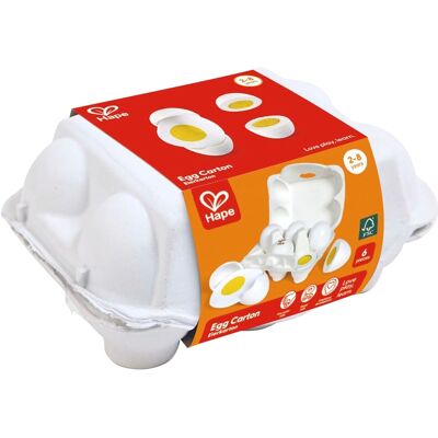 Hape Eierkarton weiss Hape Eierkarton weiss