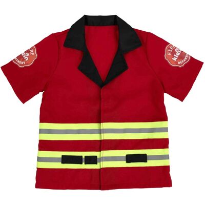 Theo Klein Feuerwehrkostüm mit Zubehör rot Theo Klein Feuerwehrkostüm mit Zubehör rot