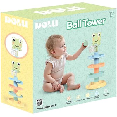 Dolu Kugelbahn Ball Tower Basic mehrfarbig Dolu Kugelbahn Ball Tower Basic mehrfarbig