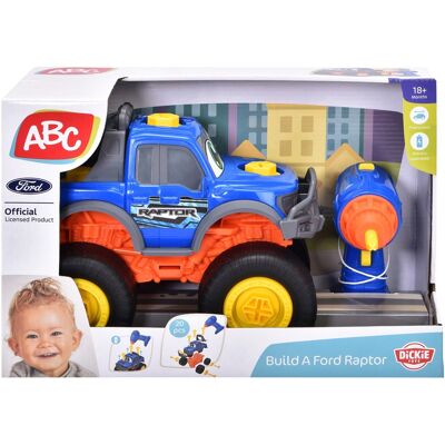 Dickie Toys Fahrzeug ABC Build A Ford Raptor blau blau Dickie Toys Fahrzeug ABC Build A Ford Raptor blau blau