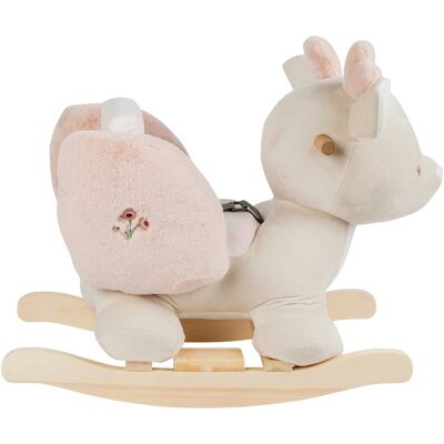 Nattou Schaukeltier Rehkitz FanFan beige rosa Nattou Schaukeltier Rehkitz FanFan beige rosa
