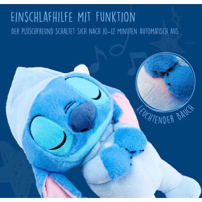 Simba Spieluhr Disney Schlafender Stitch 31cm blau Simba Spieluhr Disney Schlafender Stitch 31cm blau