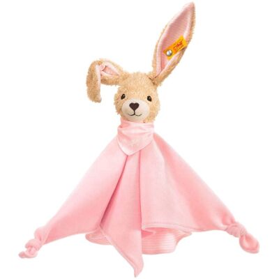 Steiff Schmusetuch Hoppel Hase rosa Steiff Schmusetuch Hoppel Hase rosa