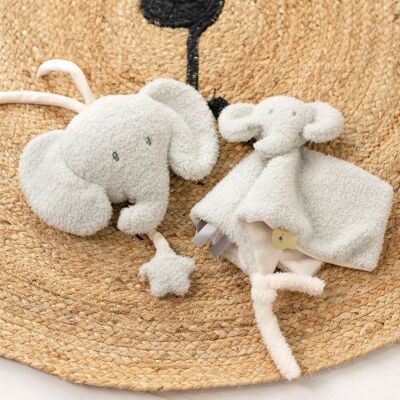 Nattou Teddy Elefanten Spieluhr - Kuscheltier Nattou Teddy Elefanten Spieluhr - Kuscheltier