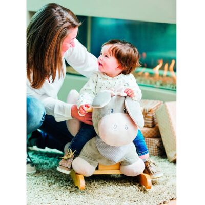 Nattou Schaukeltier Esel Cappuccino beige Nattou Schaukeltier Esel Cappuccino beige