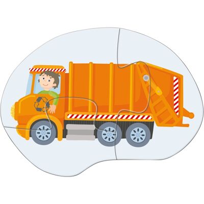HABA 1306182001 Puzzle - Für kleine Kinder, Robustes Karton, Feinmotorik HABA 1306182001 Puzzle - Für kleine Kinder, Robustes Karton, Feinmotorik
