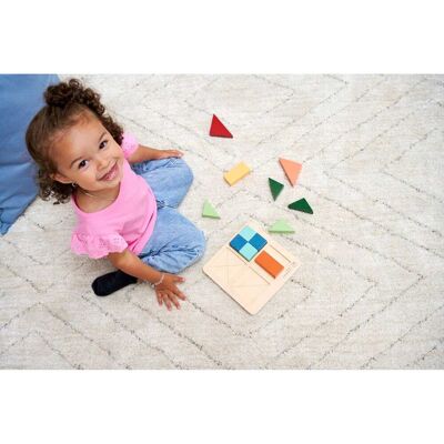 eichhorn Montessori Formenpuzzle mehrfarbig eichhorn Montessori Formenpuzzle mehrfarbig