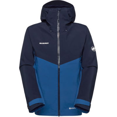 Mammut Nachhaltige 3-Lagen-Hardshelljacke Crater IV HS Hooded Jacket Men Blau XXL Mammut Nachhaltige 3-Lagen-Hardshelljacke Crater IV HS Hooded Jacket Men Blau XXL