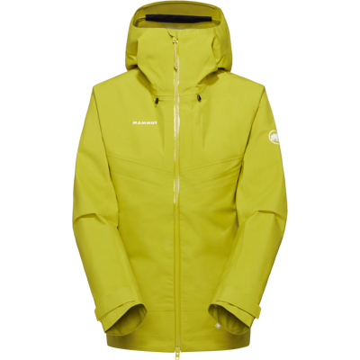 Mammut Nachhaltige 3-Lagen-Hardshelljacke Crater IV HS Hooded Jacket Women Gelb XS Mammut Nachhaltige 3-Lagen-Hardshelljacke Crater IV HS Hooded Jacket Women Gelb XS