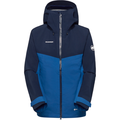 Mammut Nachhaltige 3-Lagen-Hardshelljacke Crater IV HS Hooded Jacket Women Blau XS Mammut Nachhaltige 3-Lagen-Hardshelljacke Crater IV HS Hooded Jacket Women Blau XS