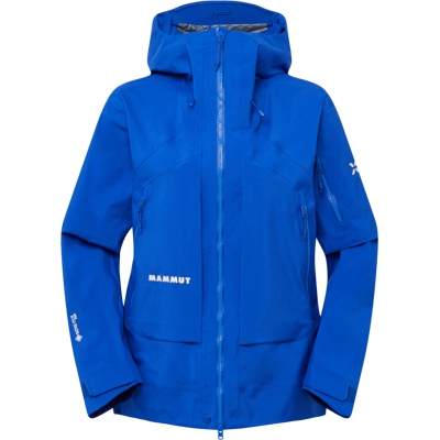 Mammut Strapazierfähige GORE-TEX Pro Bergjacke Eiger Nordwand Pro HS Hooded Jacket Women Blau M Mammut Strapazierfähige GORE-TEX Pro Bergjacke Eiger Nordwand Pro HS Hooded Jacket Women Blau M