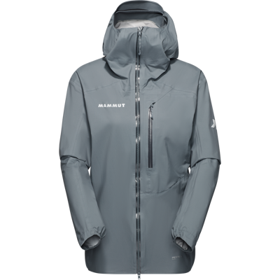 Mammut Federleichte wasserdichte Hardshell-Radjacke Assos x HS Hooded Jacket Women Grau S Mammut Federleichte wasserdichte Hardshell-Radjacke Assos x HS Hooded Jacket Women Grau S