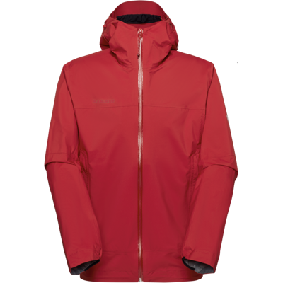 Mammut Atmungsaktive, leichte Hardshell-Wanderjacke Ducan HS Hooded Jacket Men Rot XXL Mammut Atmungsaktive, leichte Hardshell-Wanderjacke Ducan HS Hooded Jacket Men Rot XXL