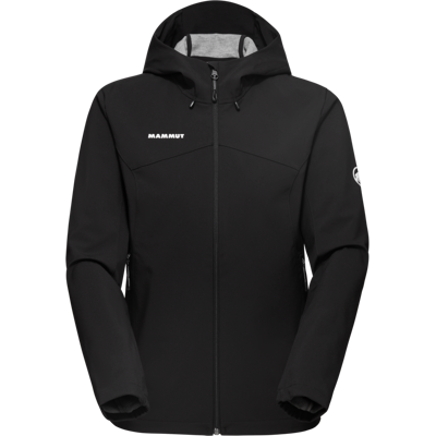 Mammut Winddichte Softshelljacke mit Kapuze Outdoor SO Hooded Jacket Women Schwarz XL Mammut Winddichte Softshelljacke mit Kapuze Outdoor SO Hooded Jacket Women Schwarz XL