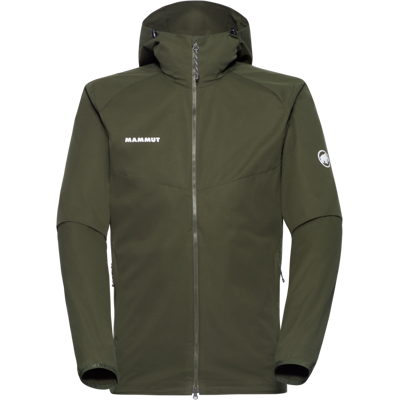 Mammut Atmungsaktive Softshelljacke GRANITE SO Hooded Jacket Men Grün XXL Mammut Atmungsaktive Softshelljacke GRANITE SO Hooded Jacket Men Grün XXL