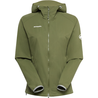 Mammut Atmungsaktive Softshelljacke GRANITE SO Hooded Jacket Women Grün S Mammut Atmungsaktive Softshelljacke GRANITE SO Hooded Jacket Women Grün S